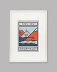 The Routes: Col du Tourmalet - Cycling Art Print
