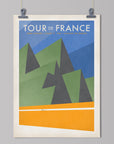 Grand Tour - Tour De France - Cycling Art Print
