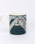 Télégraphe-Galibier - Fine Bone China 14oz/400ml Mug