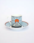 Le Mont Ventoux - Fine Bone China Espresso Cup & Saucer