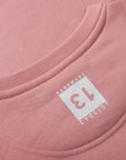 Unisex Organic Cotton Sweatshirt - Dossard 13 Canyon Pink