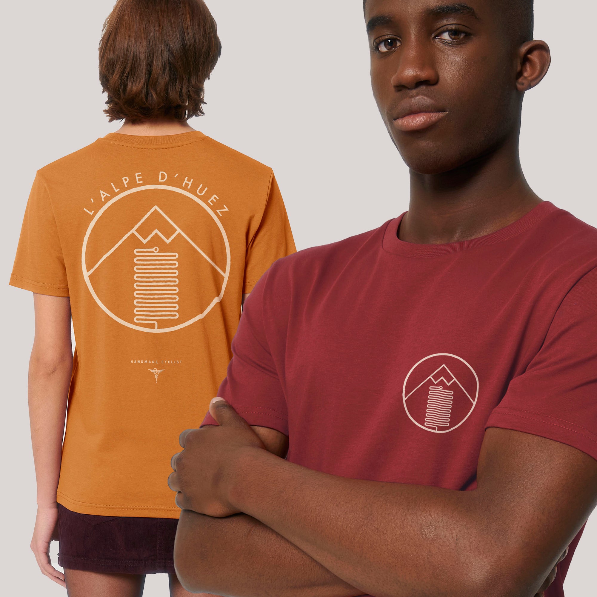 Unisex Organic Cotton T-Shirt - l'Alpe d'Huez