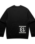 Dossard 13 Maglia Nera Sweatshirt