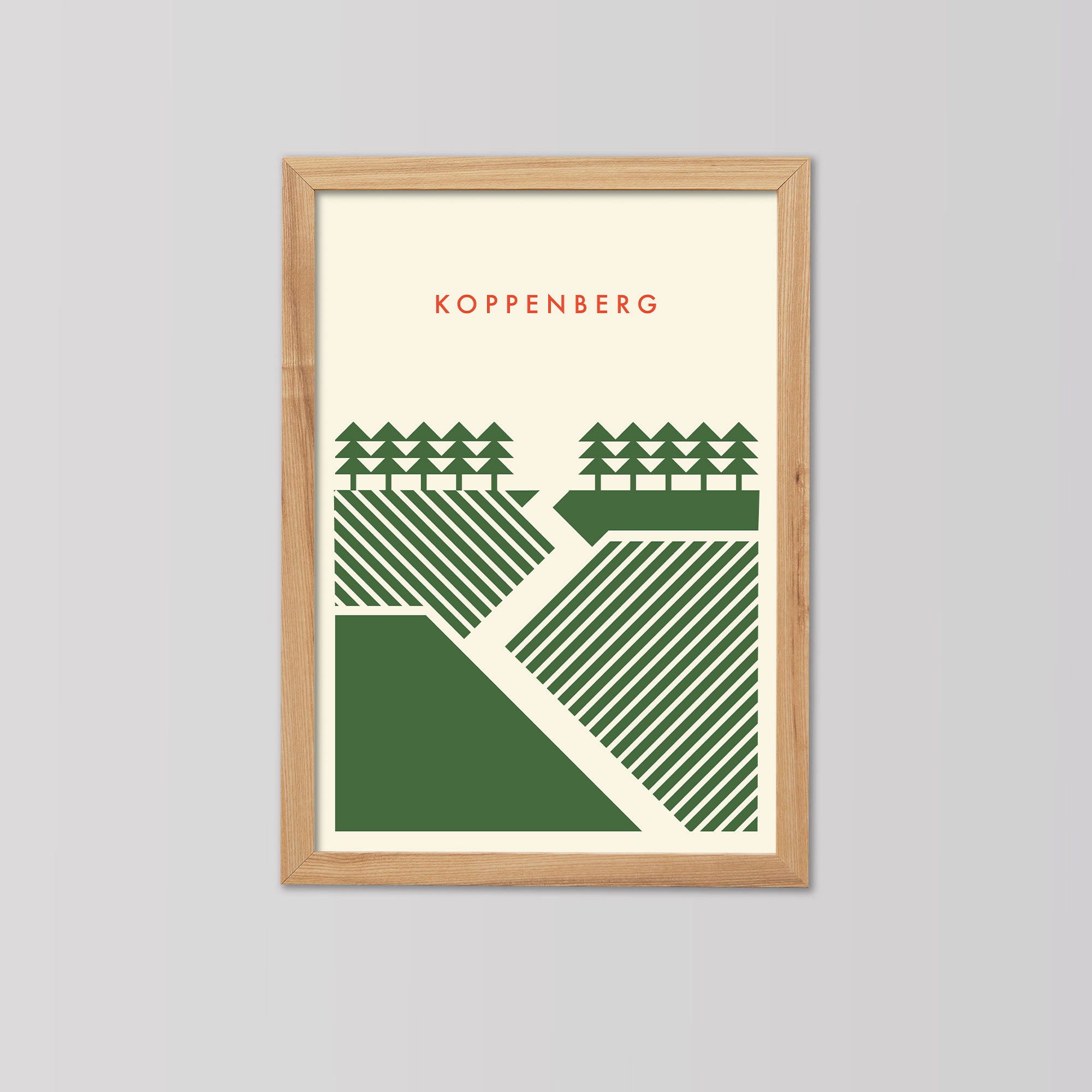 Parcours: Koppenberg - Cycling Art Print