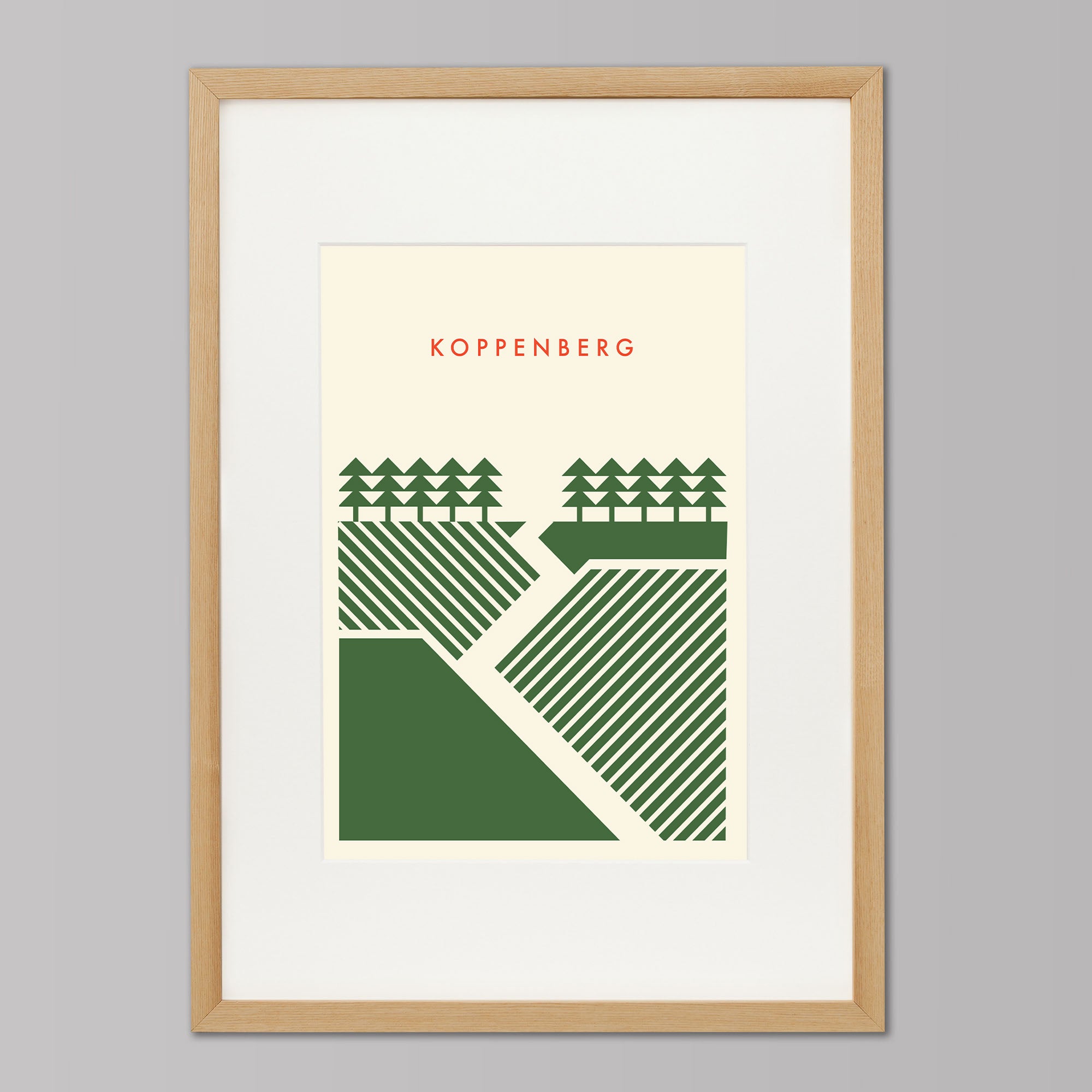 Parcours: Koppenberg - Cycling Art Print