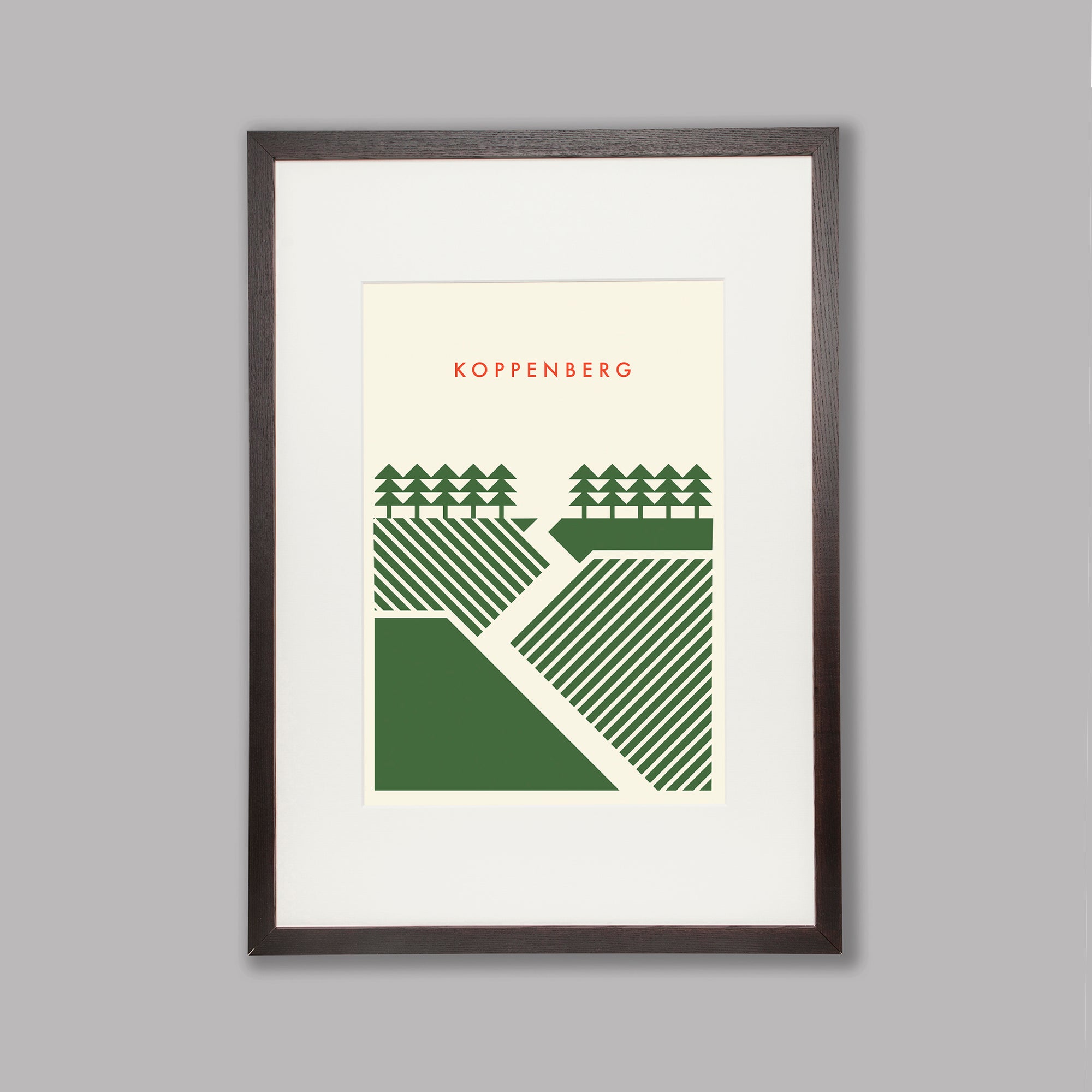 Parcours: Koppenberg - Cycling Art Print