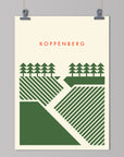 Parcours: Koppenberg - Cycling Art Print