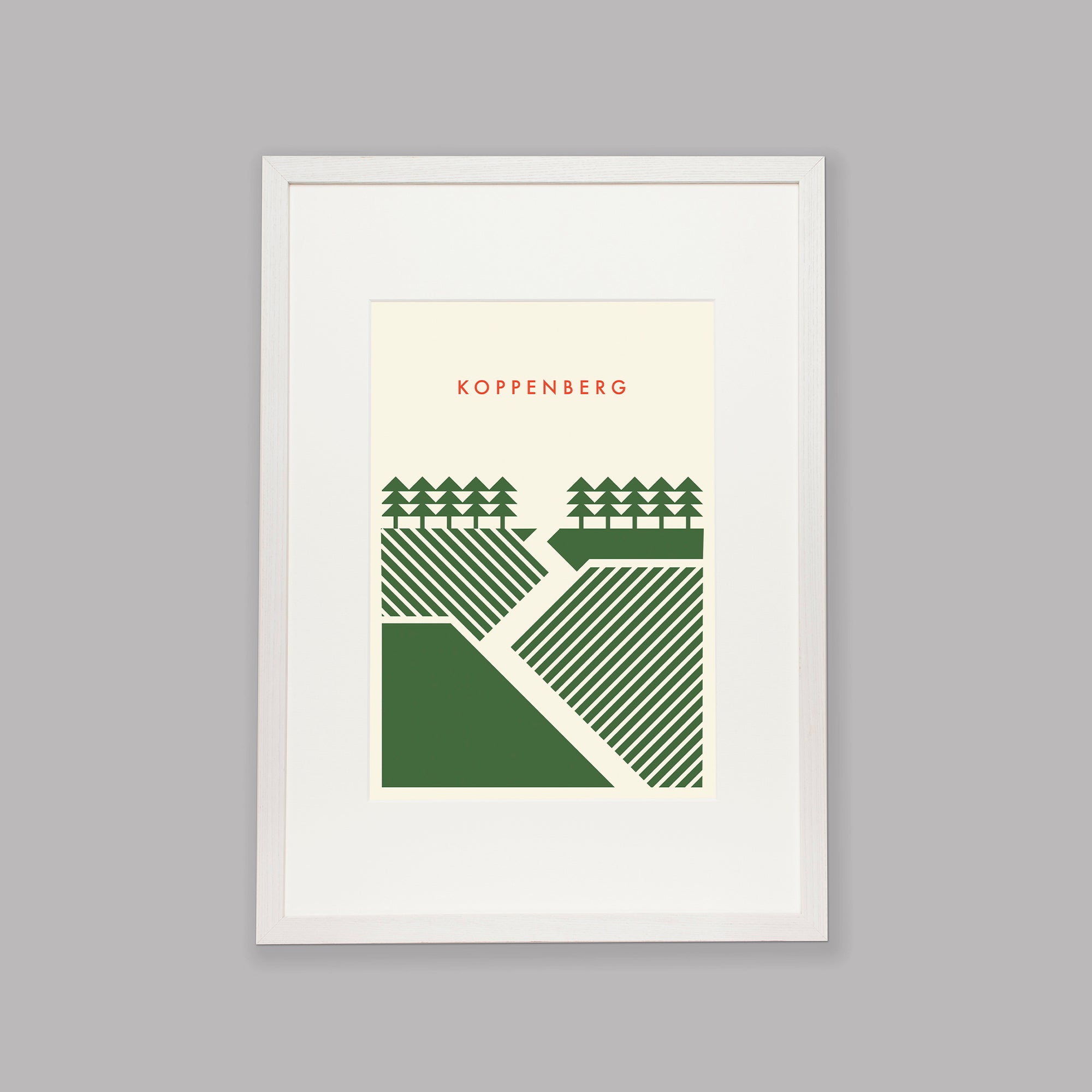 Parcours: Koppenberg - Cycling Art Print