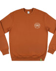 Unisex Organic Cotton Sweatshirt -  Midtown Greenway Burnt Orange