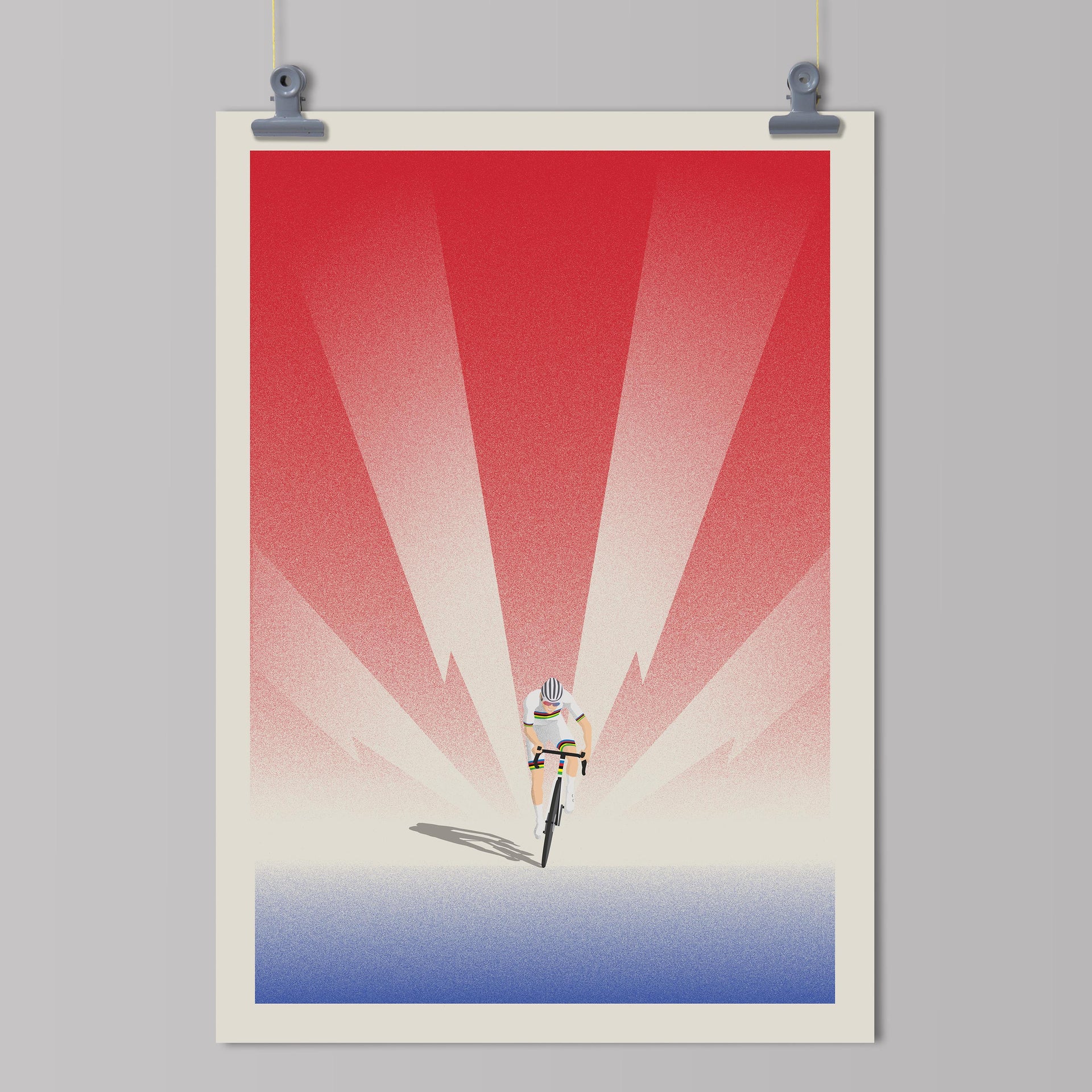 The Superheroes Collection #2: Mathieu Van Der Poel | Cycling Art  