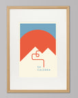 Parcours: Sa Calobra - Cycling Art Print