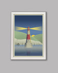 The Adventure Collection: South Downs Way (no title) - Cycling Art Print
