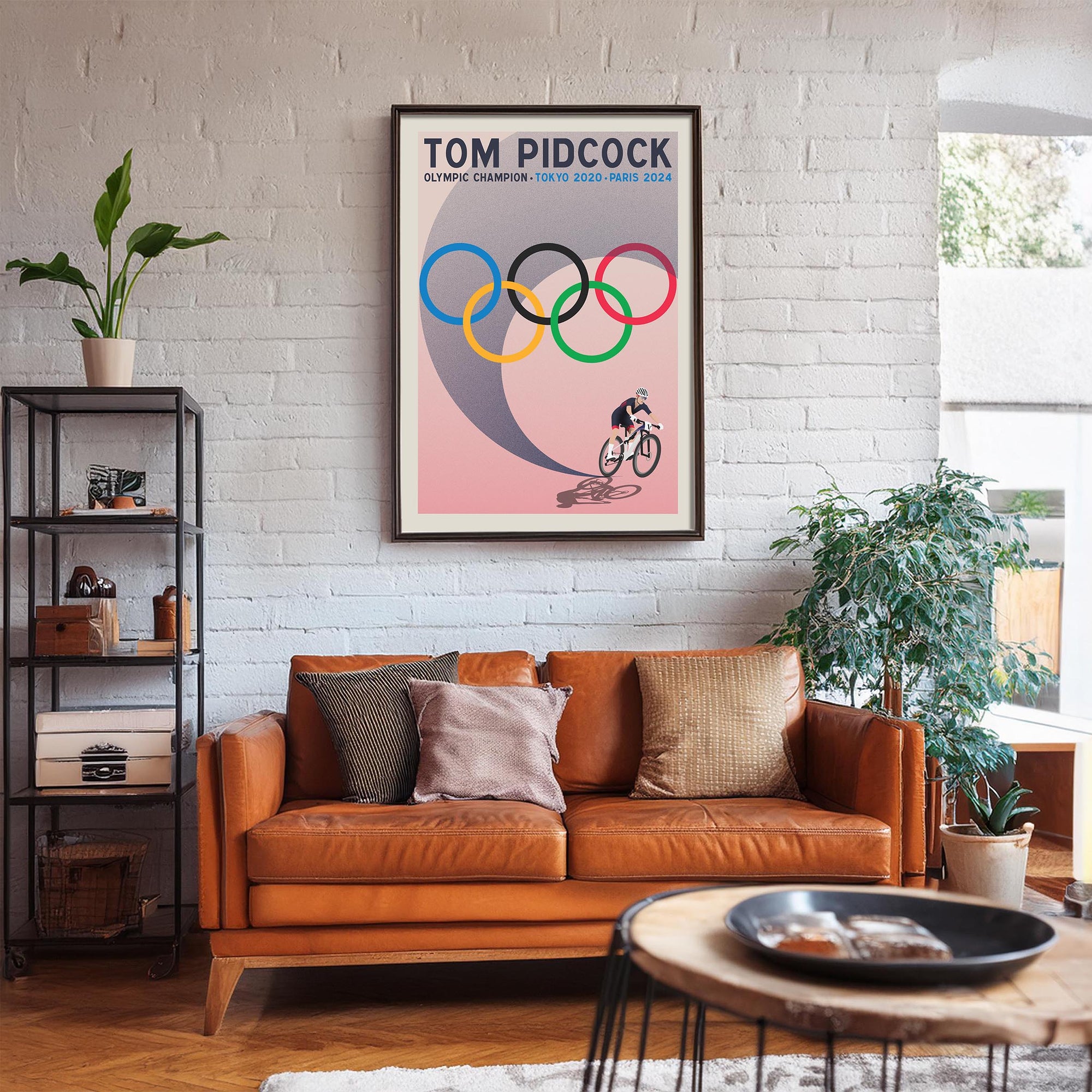 The Superheroes Collection: Tom Pidcock Olympics Limited Edition - Cycling Art Print