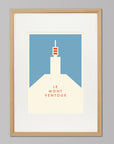 Parcours: Le Mont Ventoux - Cycling Art Print