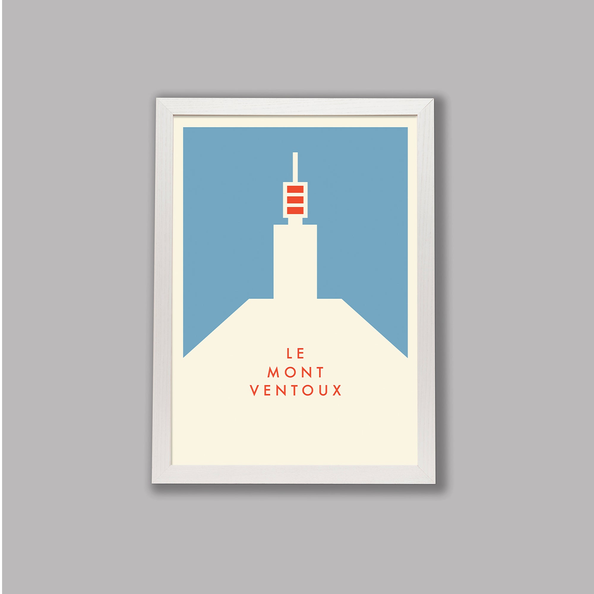 Parcours: Le Mont Ventoux - Cycling Art Print