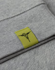 Unisex Organic Cotton Sweatshirt - Dossard 13 Heather Slub Grey