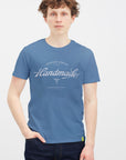 Unisex Organic Cotton T-Shirt - Legends Series: Campagnolo Mid Heather Blue