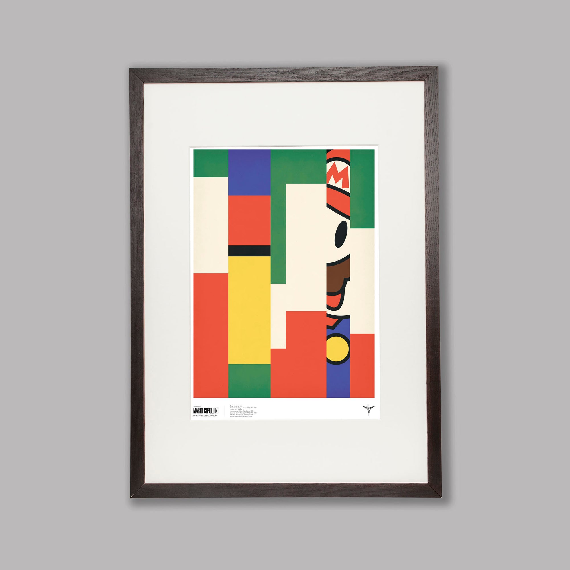 Sprinters 002: Mario Cipollini - Cycling Art Print