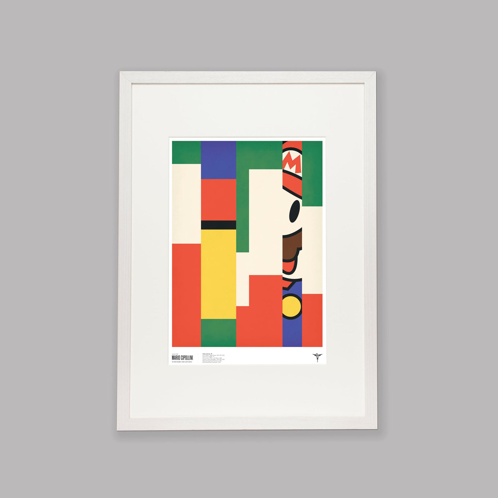 Sprinters 002: Mario Cipollini - Cycling Art Print