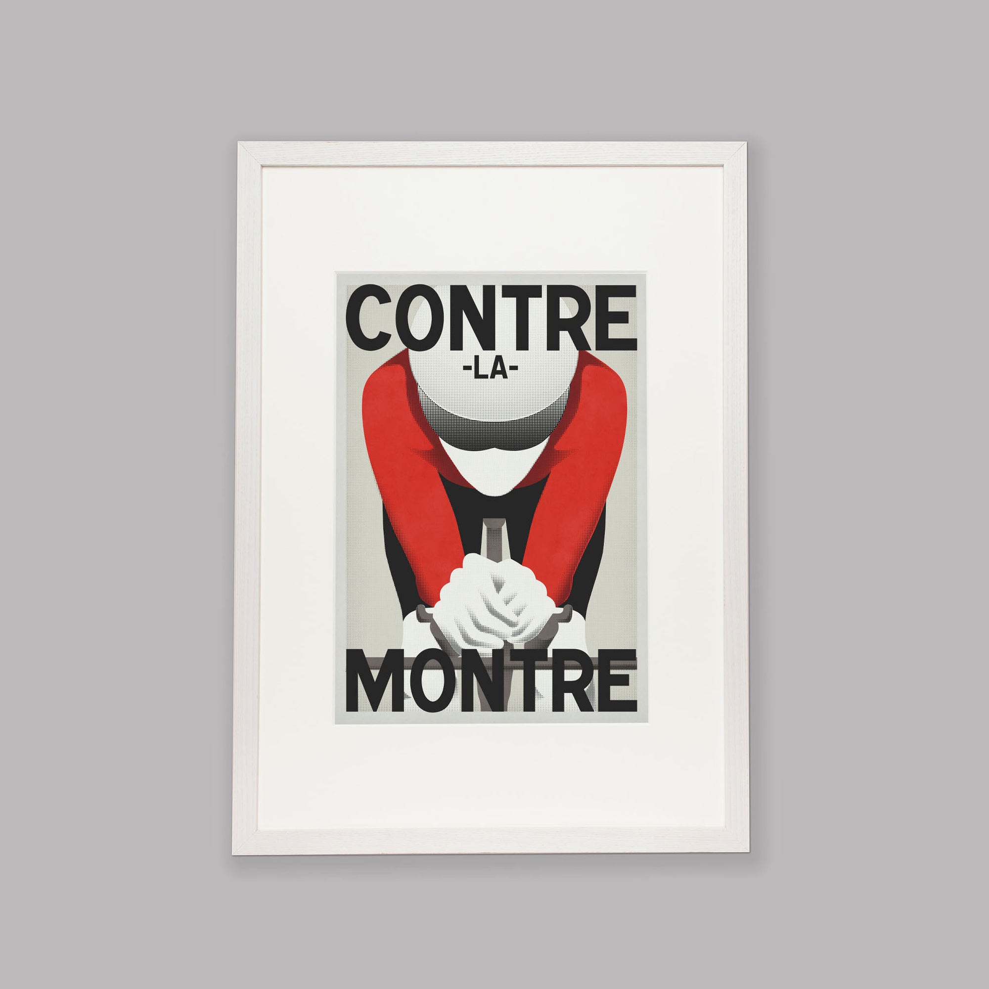 Contre-la-Montre - Cycling Art Print