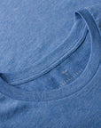 Unisex Organic Cotton T-Shirt - Legends Series: Campagnolo Mid Heather Blue