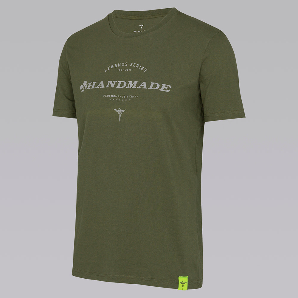 Unisex Organic Cotton T-Shirt - Legends Series: Colnago Khaki