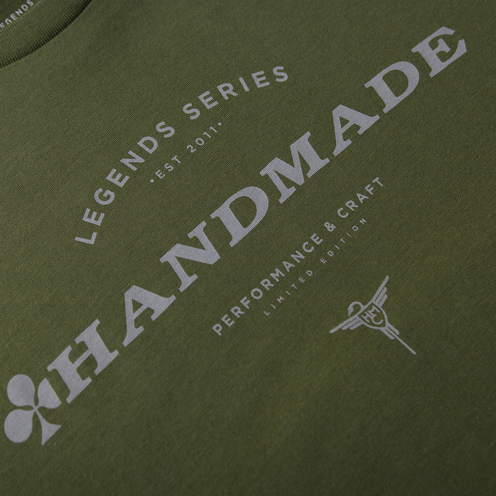 Unisex Organic Cotton T-Shirt - Legends Series: Colnago Khaki
