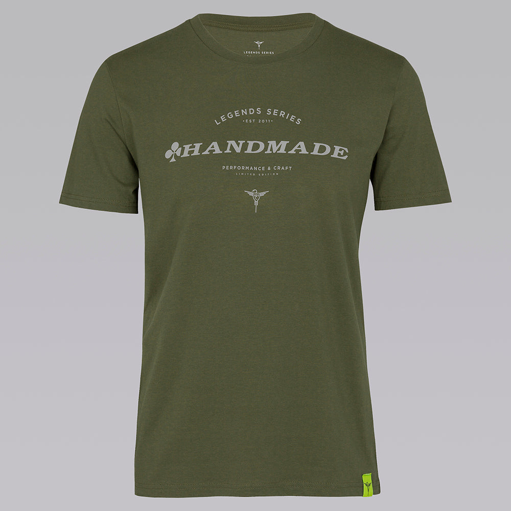 Unisex Organic Cotton T-Shirt - Legends Series: Colnago Khaki