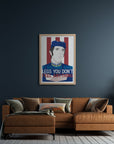 Icons Series 004: Roger De Vlaeminck - Cycling Art Print