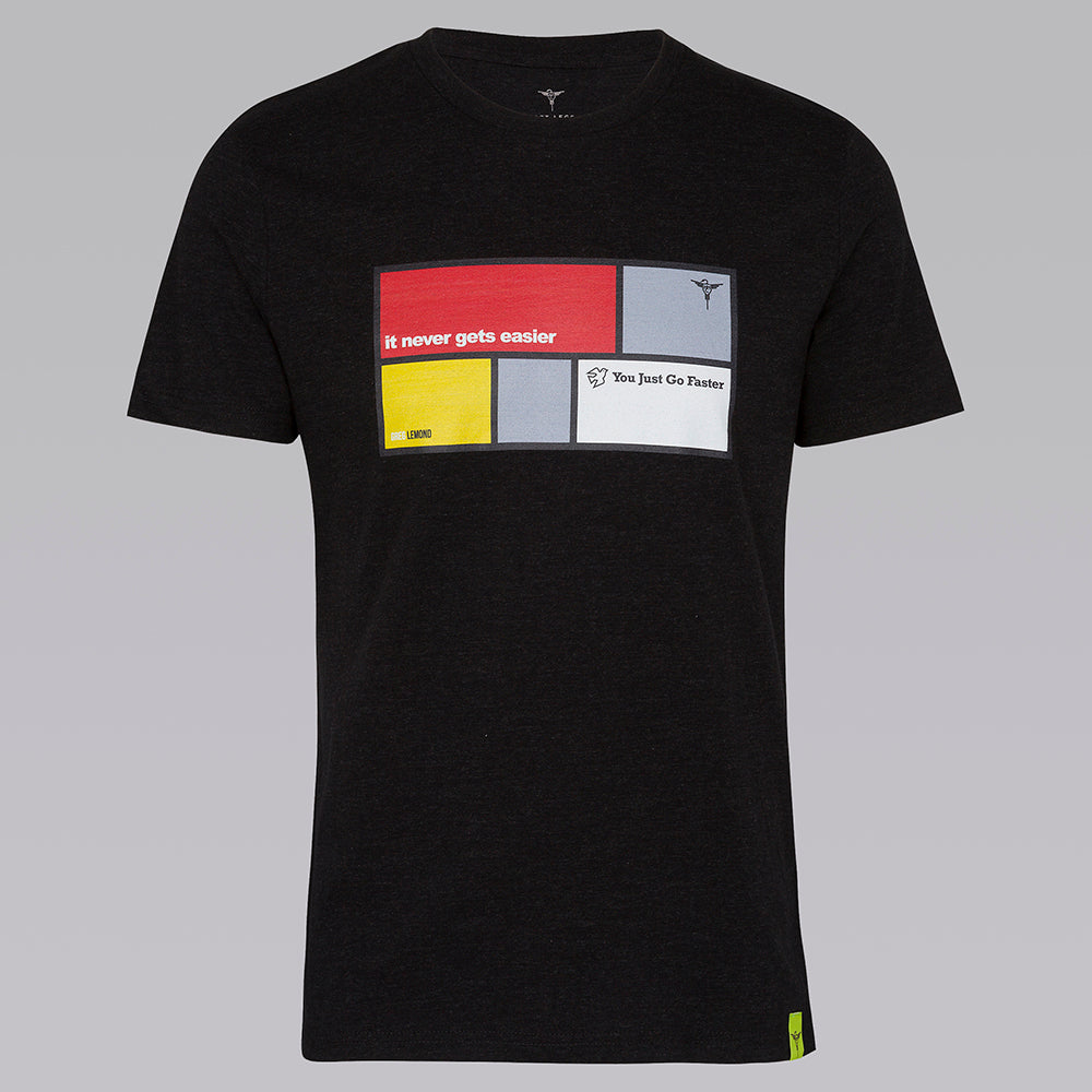 Unisex Organic Cotton T-Shirt - Quotes: Greg Lemond Black