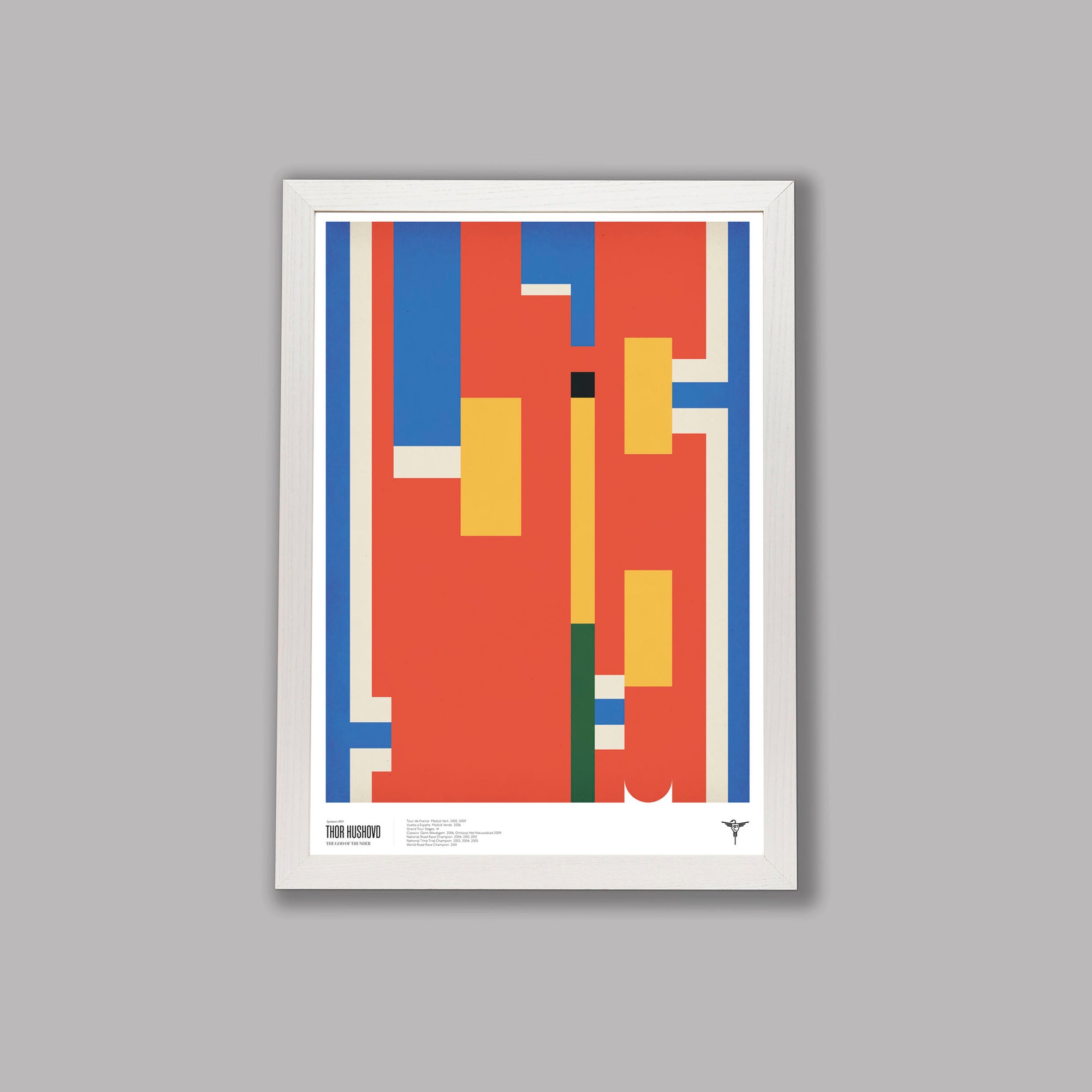 Sprinters 003: Thor Hushovd - Cycling Art Print