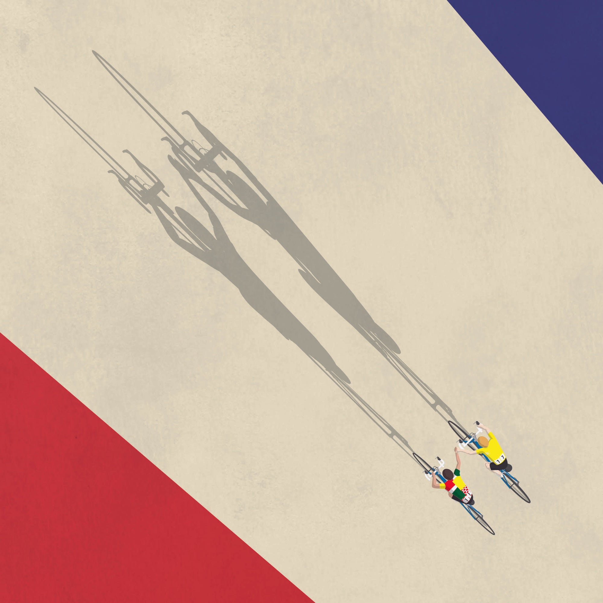 The Victory Salutes Collection - Cycling Art Print