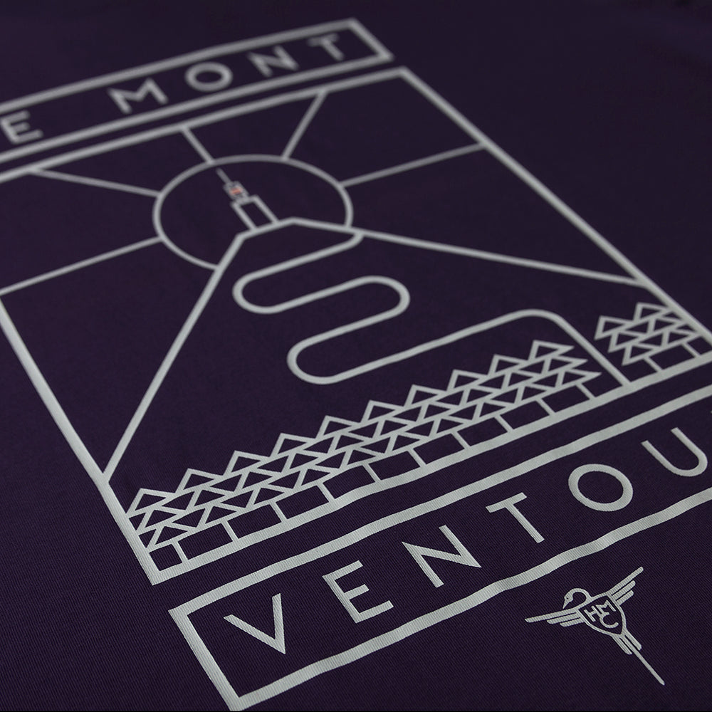 Unisex Organic Cotton T-Shirt - Mont Ventoux Plum