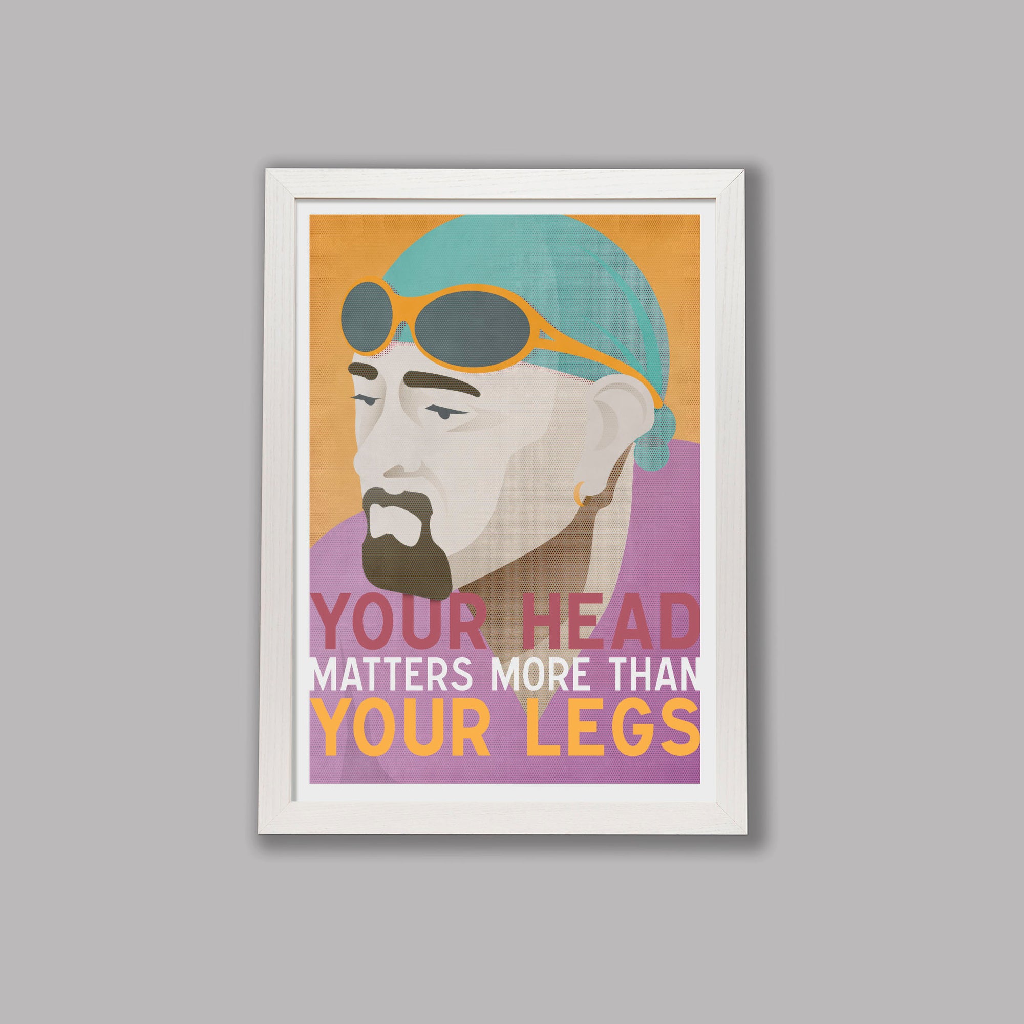 Icons Series 003: Marco Pantani - Cycling Art Print