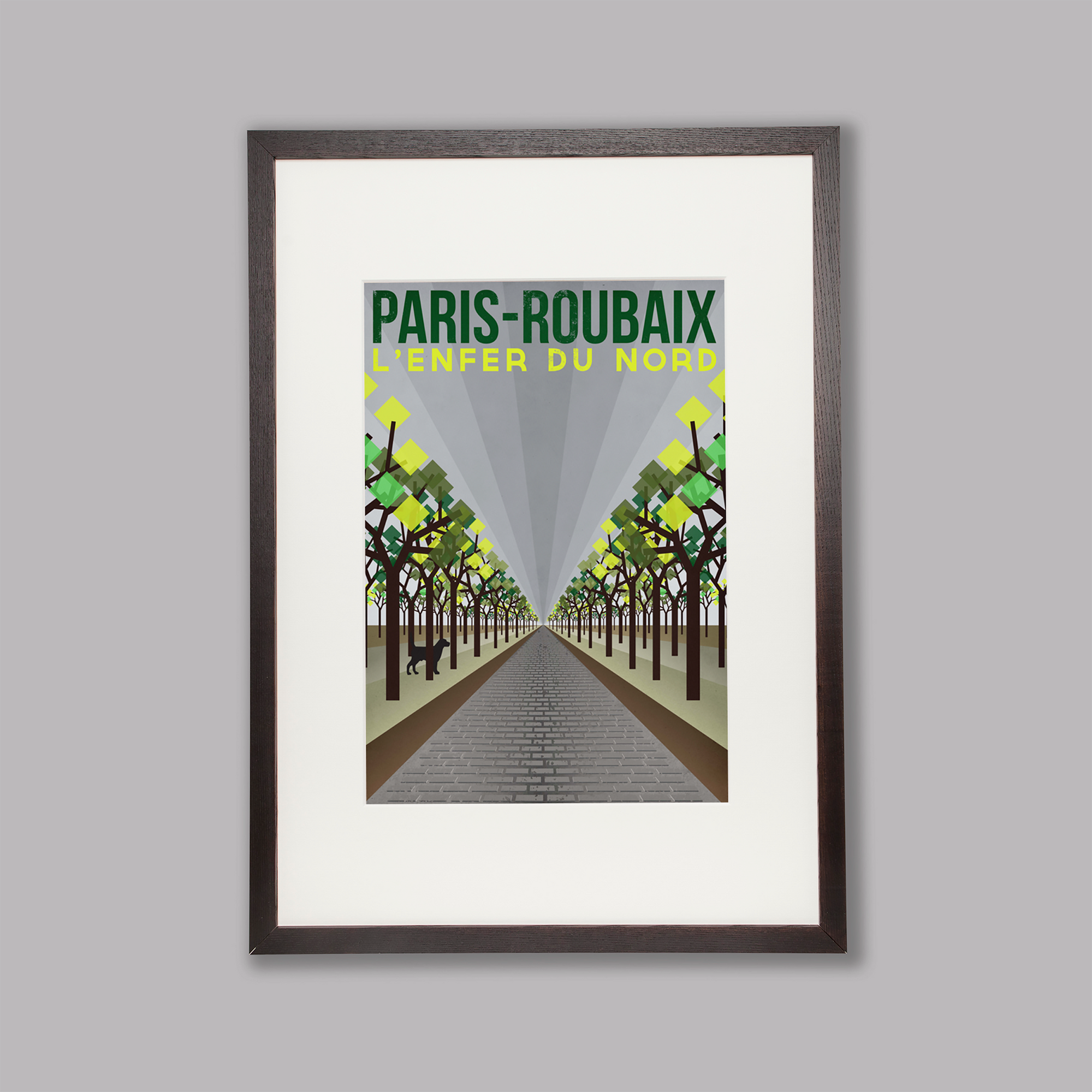 The Monuments Collection - Cycling Art Print