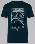 Unisex Organic Cotton T-Shirt - Telegraphe-Galibier Dark Navy