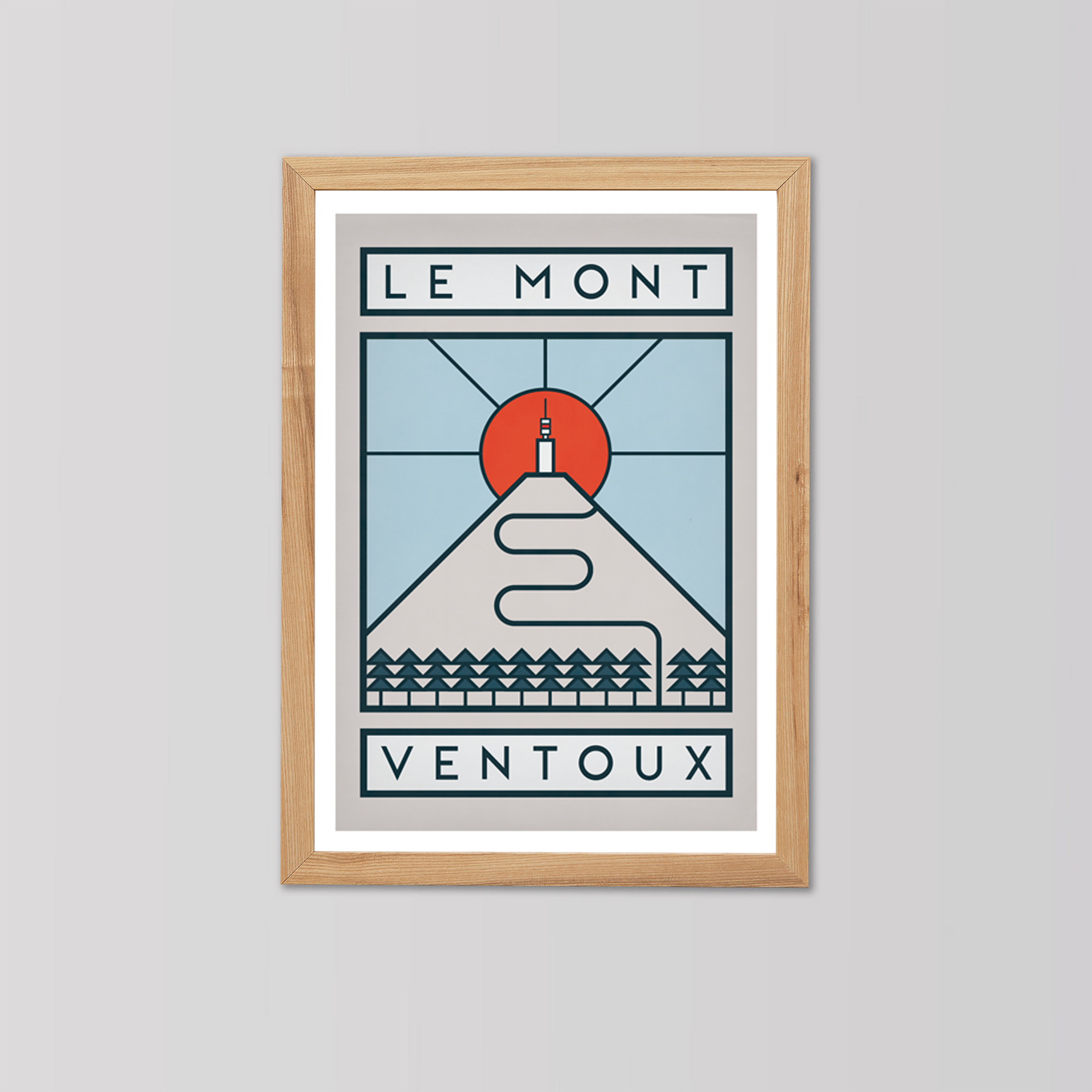 Tour de France Cycling Art