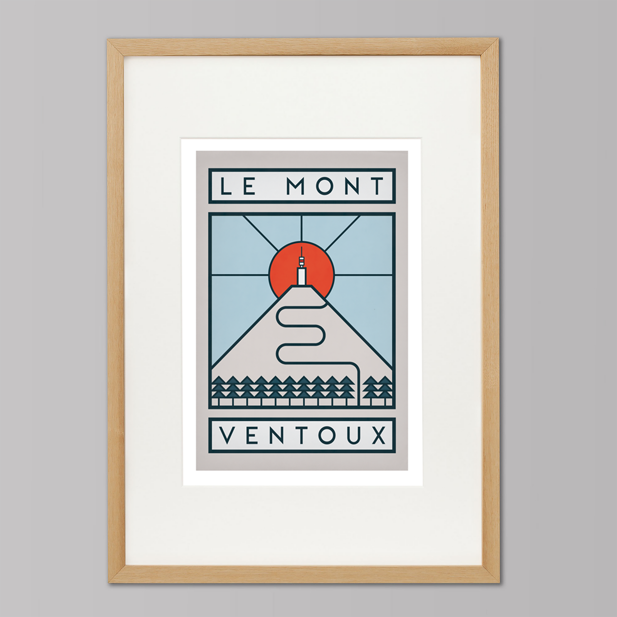 Tour de France Cycling Art