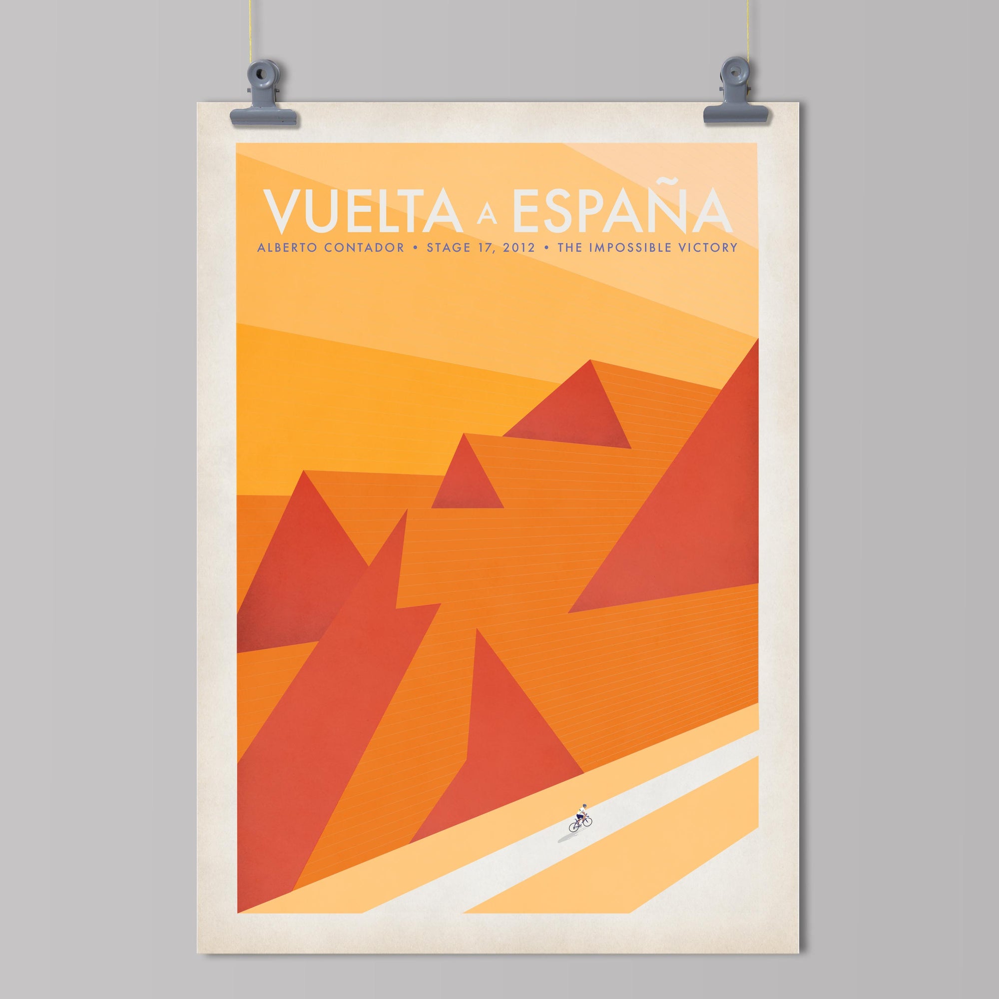 The Grand Tour Collection - Cycling Art Print