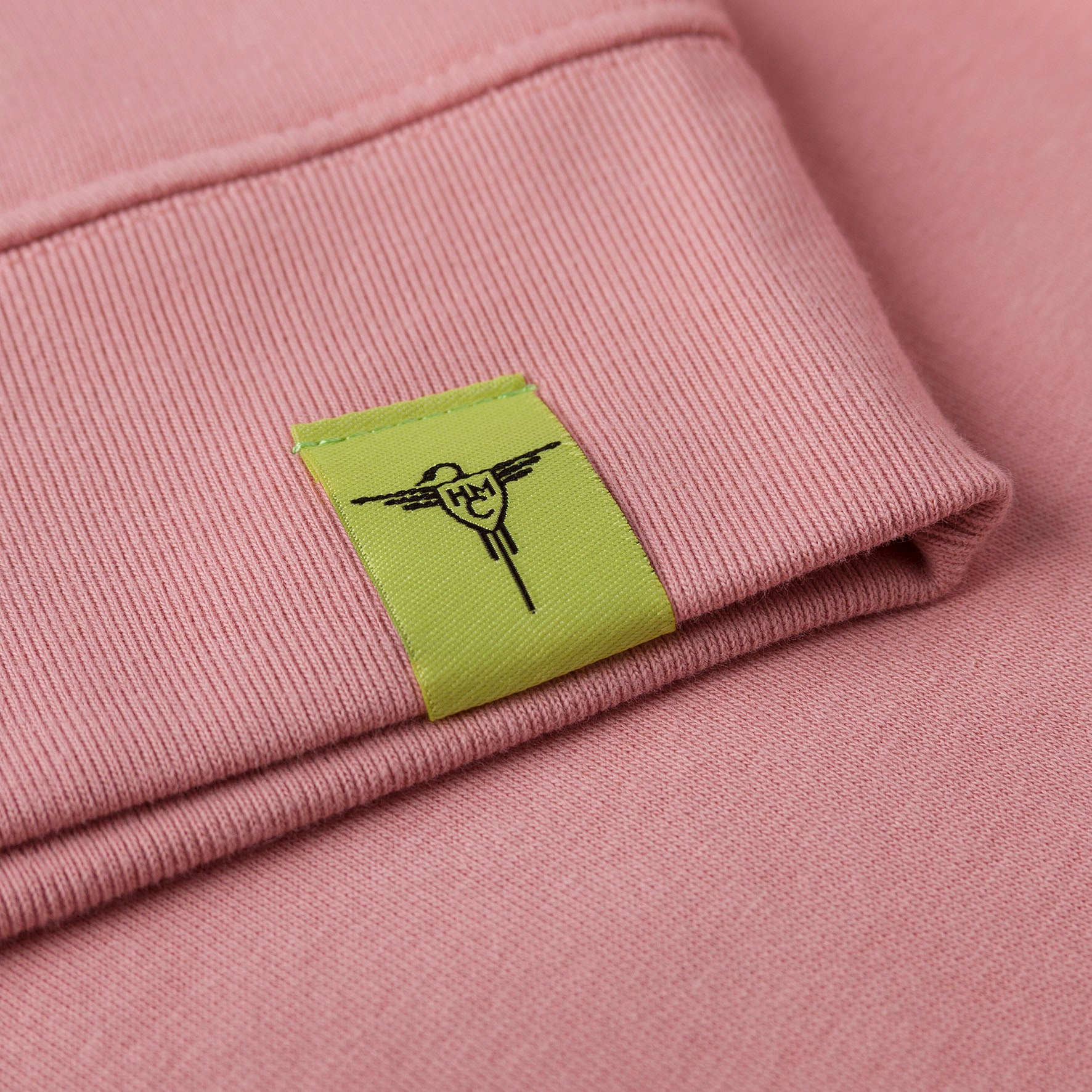Unisex Organic Cotton Sweatshirt - Dossard 13 Canyon Pink
